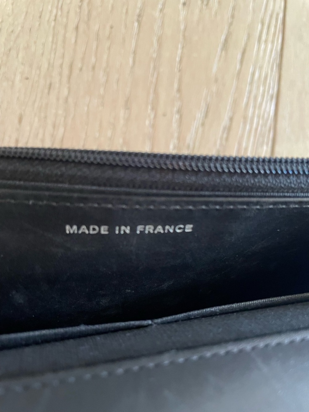 CHANEL Black Caviar Leather Wallet on Chain with Silver Chain - Picture 4 of 8